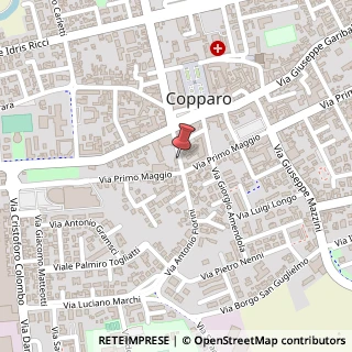 Mappa Via Antonio Fiorini, 2O, 44034 Copparo, Ferrara (Emilia Romagna)
