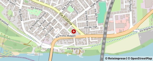 Mappa Occhiobello