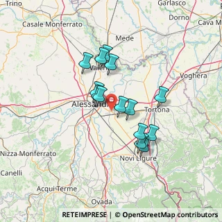 Mappa Via Circonvallazione, 15122 Alessandria AL, Italia (11.06929)