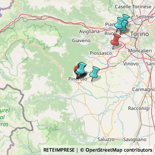 Mappa Via Dante Alighieri, 10064 Pinerolo TO, Italia (12.70636)