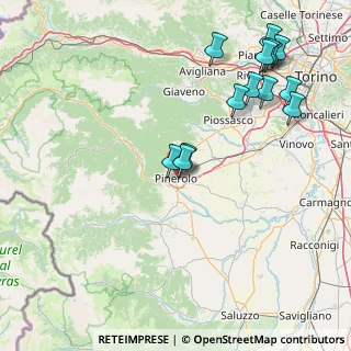 Mappa Via Dante Alighieri, 10064 Pinerolo TO, Italia (19.11214)