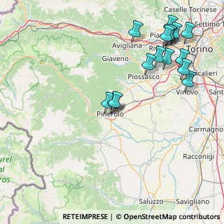 Mappa Via Podgora, 10064 Pinerolo TO, Italia (19.74875)