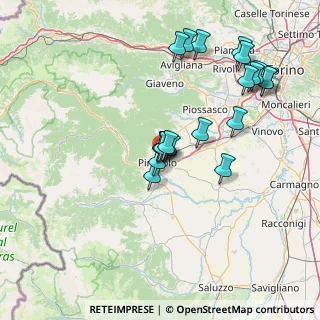 Mappa Via Podgora, 10064 Pinerolo TO, Italia (14.706)
