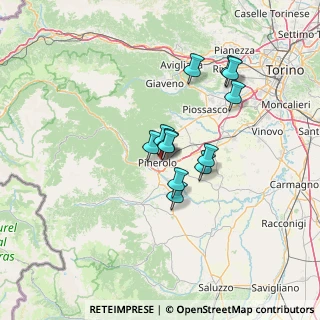 Mappa Via Podgora, 10064 Pinerolo TO, Italia (10.195)