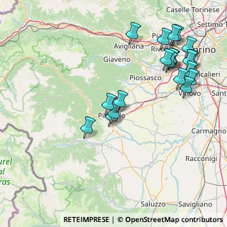 Mappa Via Podgora, 10064 Pinerolo TO, Italia (18.668)