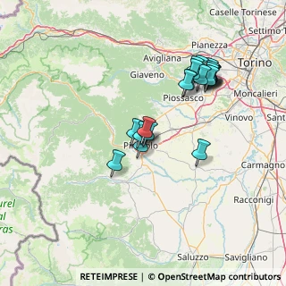 Mappa Via Podgora, 10064 Pinerolo TO, Italia (13.857)