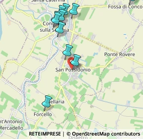 Mappa Piazza Don Giuseppe Andreoli, 41039 San Possidonio MO, Italia (2.34636)