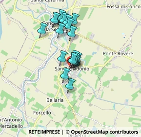 Mappa Piazza Don Giuseppe Andreoli, 41039 San Possidonio MO, Italia (1.2715)