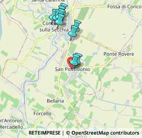 Mappa Piazza Don Giuseppe Andreoli, 41039 San Possidonio MO, Italia (2.39667)