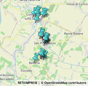 Mappa Piazza Don Giuseppe Andreoli, 41039 San Possidonio MO, Italia (1.19)