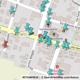 Mappa Piazza Don Giuseppe Andreoli, 41039 San Possidonio MO, Italia (0.05714)