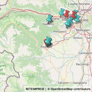 Mappa Via Rosmini, 10064 Pinerolo TO, Italia (16.70214)