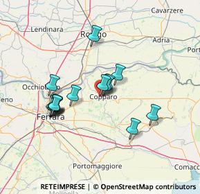 Mappa Via Michelangelo, 44034 Copparo FE, Italia (12.20733)