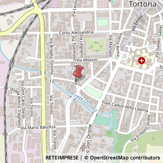 Mappa Via campanella tommaso 13, 15057 Tortona, Alessandria (Piemonte)