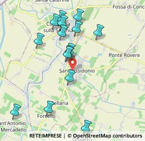 Mappa Via Bussetti Don, 41039 San Possidonio MO, Italia (2.04933)
