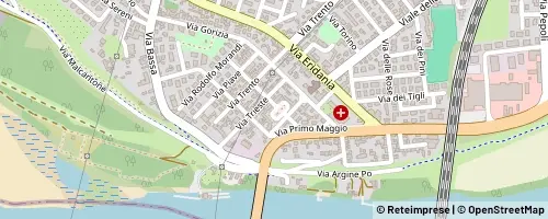 Mappa Occhiobello