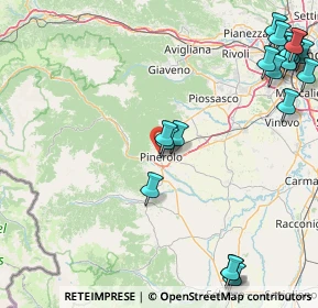 Mappa Via Ciochino, 10064 Pinerolo TO, Italia (24.09)