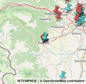 Mappa Via Ciochino, 10064 Pinerolo TO, Italia (23.4085)