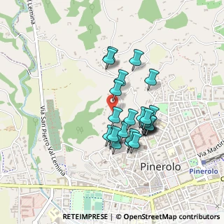 Mappa Via Ciochino, 10064 Pinerolo TO, Italia (0.34615)
