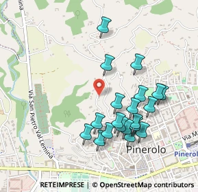 Mappa Via Ciochino, 10064 Pinerolo TO, Italia (0.4685)