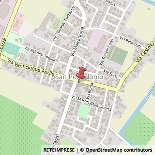 Mappa Piazza Andreoli, 46, 41039 San Possidonio, Modena (Emilia Romagna)