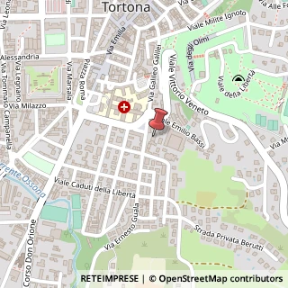 Mappa Via Ernesto Guala, 4, 15057 Tortona, Alessandria (Piemonte)