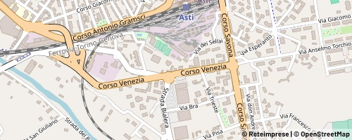 Mappa Asti
