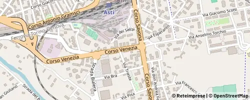 Mappa Asti
