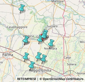 Mappa Via Luigi Einaudi, 42016 Guastalla RE, Italia (13.06091)