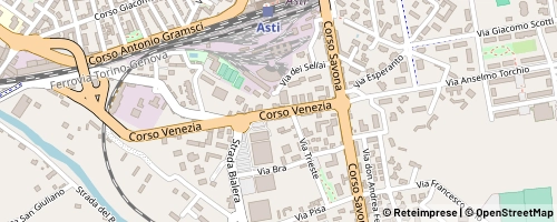 Mappa Asti