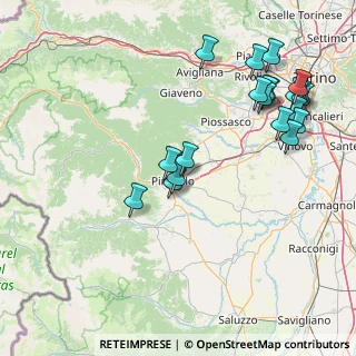 Mappa Via Martiri del XXI Aprile, 10064 Pinerolo TO, Italia (18.4325)
