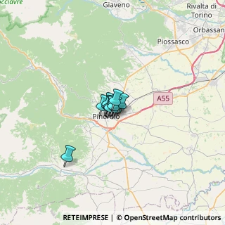 Mappa ENI Station pv.894 Via Martiri del XXI Aprile, 10064 Pinerolo TO, Italia (2.04727)