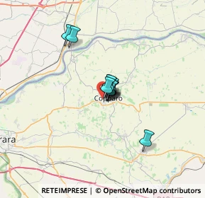Mappa Copparo, 44034 Copparo FE, Italia (3.15273)