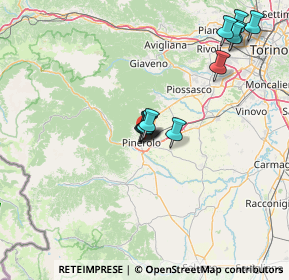 Mappa Via Scola Ognibene, 10064 Pinerolo TO, Italia (14.0375)