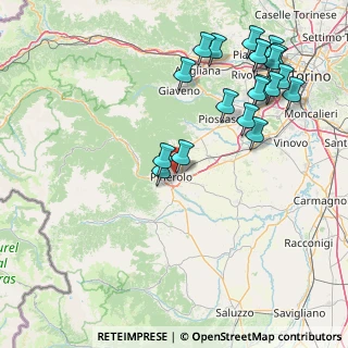 Mappa Via Scola Ognibene, 10064 Pinerolo TO, Italia (19.351)