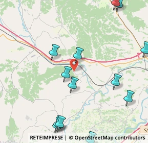 Mappa Strada Serra, 14016 Tigliole AT, Italia (6.424)