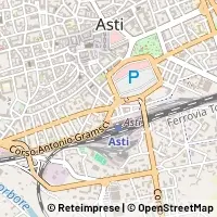 Mapa Asti