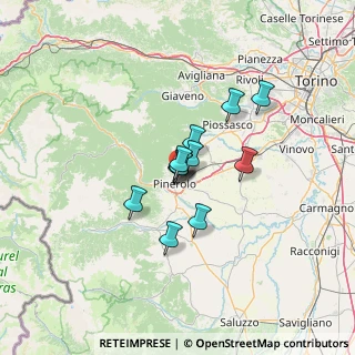 Mappa Strada Santa Caterina, 10064 Pinerolo TO, Italia (8.14)