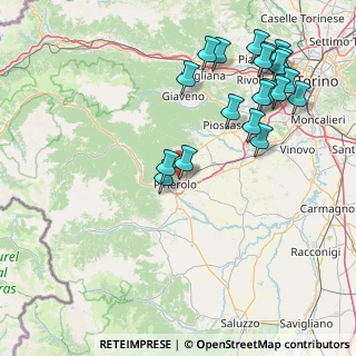Mappa Strada Santa Caterina, 10064 Pinerolo TO, Italia (19.0245)