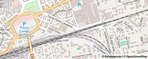 Mappa Asti