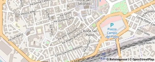 Mappa Asti