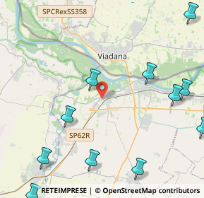 Mappa Via Aldo Moro, 42041 Brescello RE, Italia (6.00364)