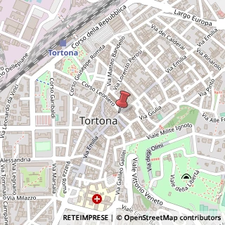 Mappa Via Emilia, 153, 15057 Tortona, Alessandria (Piemonte)