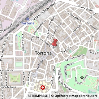 Mappa Via Emilia, 102, 15057 Tortona, Alessandria (Piemonte)