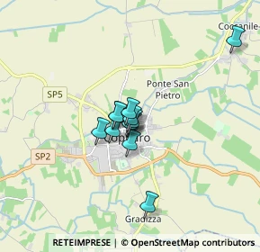 Mappa Via Govoni A, 44034 Copparo FE, Italia (1.00083)