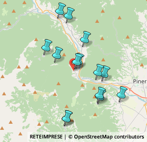 Mappa Via Gerbido, 10065 San Germano Chisone TO, Italia (3.74571)