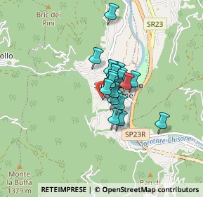 Mappa Via Gerbido, 10065 San Germano Chisone TO, Italia (0.4585)