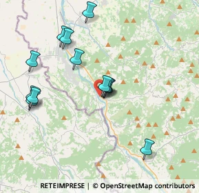 Mappa Via Alcide De Gasperi, 27052 Godiasco Salice Terme PV, Italia (3.71462)