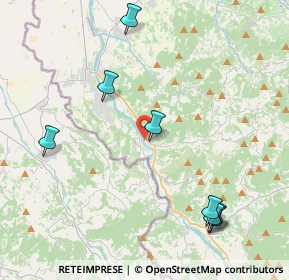 Mappa Via Alcide De Gasperi, 27052 Godiasco Salice Terme PV, Italia (5.94909)