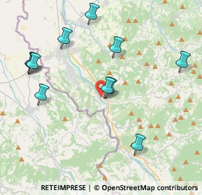 Mappa Via Alcide De Gasperi, 27052 Godiasco Salice Terme PV, Italia (4.40455)